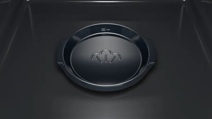 Духова шафа Siemens електрична, 76л, A, дисплей, конвекція, телескопічні направляючі, чорний