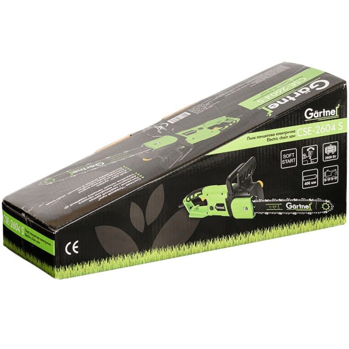 Пила ланцюгова мережева Gartner CSE-2604 S  2600Вт 40см 5кг