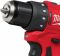 Шурупокрут-дриль акумуляторний Milwaukee M12 BLDDRC-202C 12В 2х2А·год 40Нм 0-550-1700об·хв ЗП C12C кейс 1.2кг