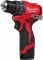 Шурупокрут-дриль акумуляторний Milwaukee M12 BLDDRC-202C 12В 2х2А·год 40Нм 0-550-1700об·хв ЗП C12C кейс 1.2кг