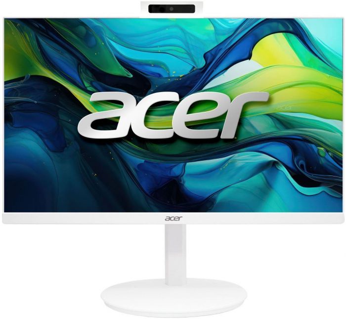 Комп'ютер персональний моноблок Acer Aspire C24-1YE13U3UNH 23.8" FHD, Intel i3-1305U, 16GB, F512GB, UMA, WiFi, NoOS, білий