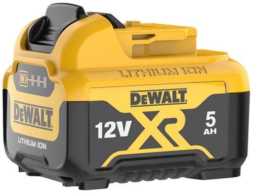 Акумулятор DeWalt 12В Li-Ion 5А·год 0.42кг