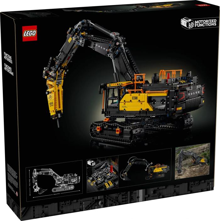 Конструктор LEGO Technic Екскаватор Volvo EC500 Hybrid