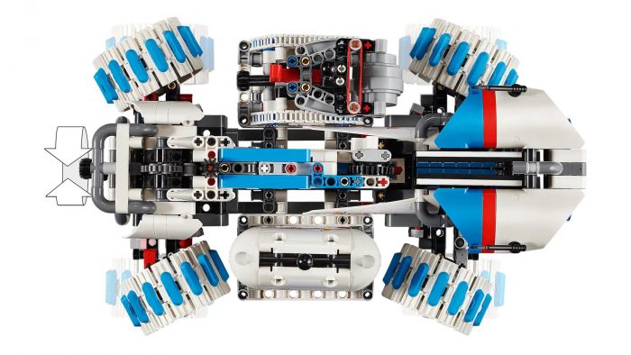 Конструктор LEGO Technic Місяцехід Lunar Outpost. Космічний корабель