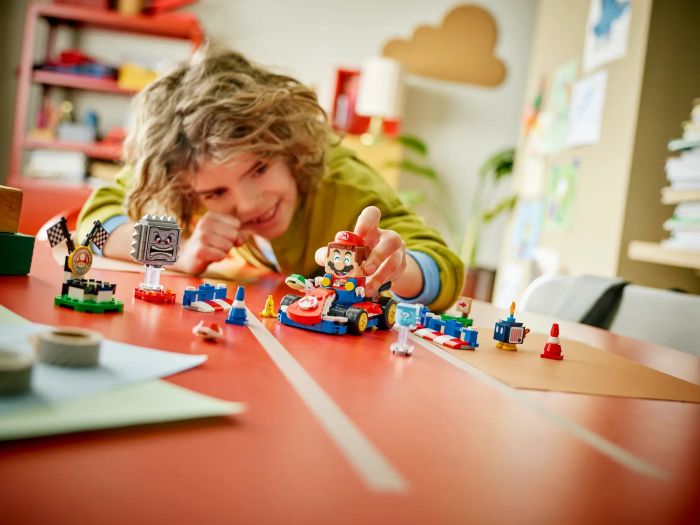 Конструктор LEGO Super Mario Mario Kart – Interactive LEGO® Mario та Standard Kart