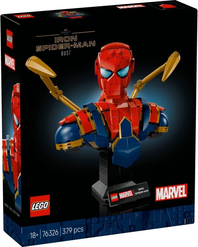 Конструктор LEGO Super Heroes Погруддя Залізної Людини-Павука