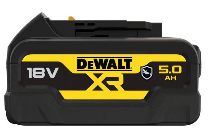 Акумулятор DeWalt 18В XR Li-lon GFN блок - Glass Filled Nylon 5А·год 0.72кг