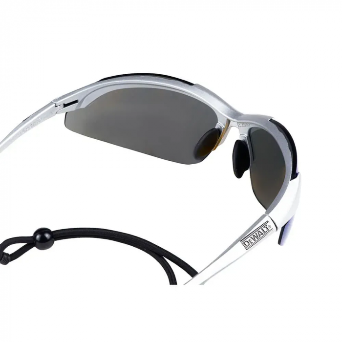 Окуляри захисні DeWalt Infinity блакитні дзеркальні полікарбонат