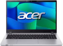 Ноутбук Acer TravelMate TMP215-55 15.6" FHD IPS, Intel 5-120U, 16GB, F1TB, UMA, Lin, сріблястий