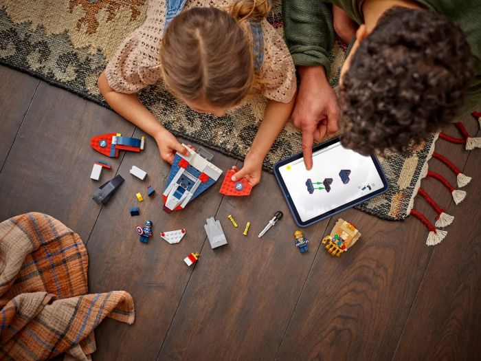 Конструктор LEGO Super Heroes Капітан Америка проти Таноса