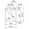 Мийка кухонна Franke Maris, фраграніт, прямокутник, без крила, 410х510х200мм, чаша - 1, врізна, MRG 610-72 TL, бежевий