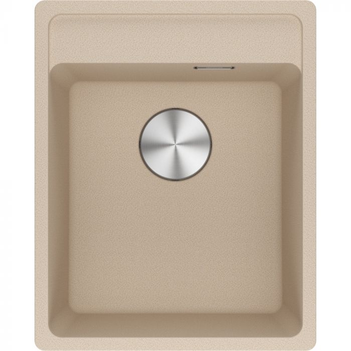 Мийка кухонна Franke Maris, фраграніт, прямокутник, без крила, 410х510х200мм, чаша - 1, врізна, MRG 610-72 TL, бежевий