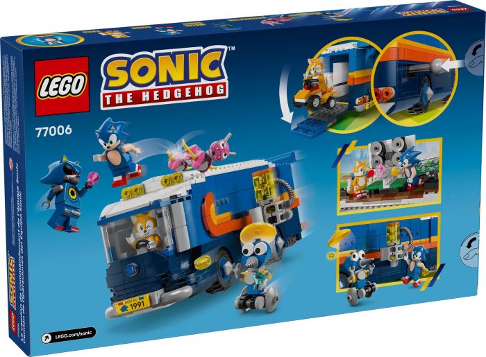 Конструктор LEGO Sonic Sonic та командна вантажівка