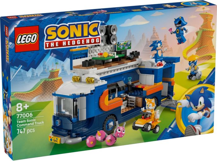 Конструктор LEGO Sonic Sonic та командна вантажівка