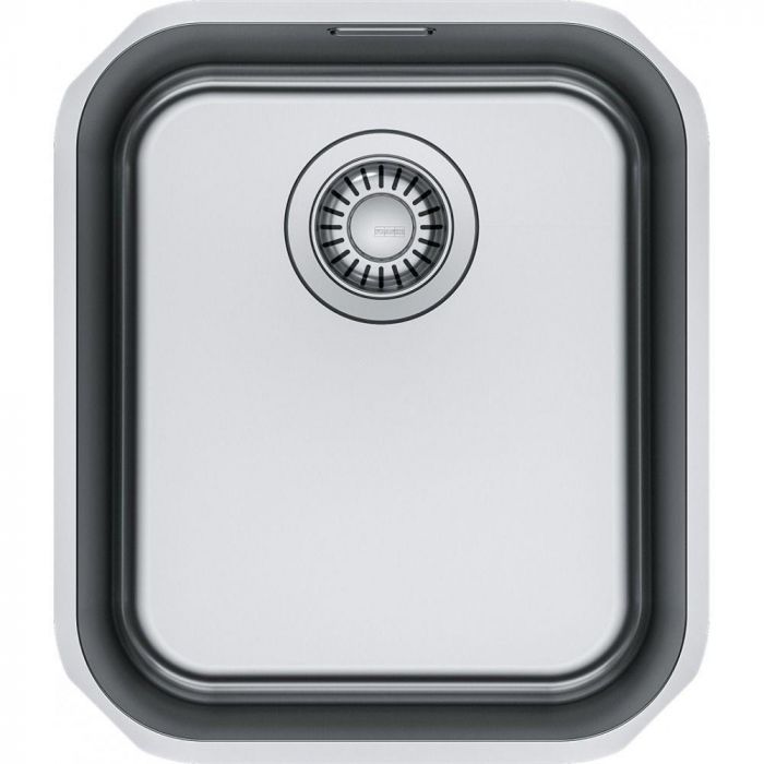 Мийка кухонна Franke Smart, нерж.сталь, прямокутник, без крила, 341х401мм, чаша - 1, монтаж під стільницю, SRX 110-34, нерж поліров.