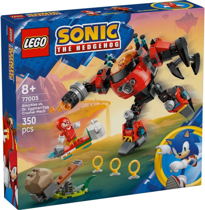 Конструктор LEGO Sonic Knuckles vs. Dr. Eggman Egg Crusher Mech