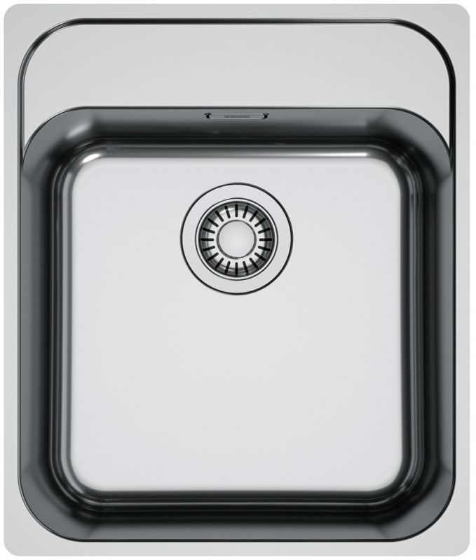 Мийка кухонна Franke Smart, нерж.сталь, прямокутник, без крила, 430х510мм, чаша - 1, монтаж врівень, SRX 210-40 TL, нерж поліров.