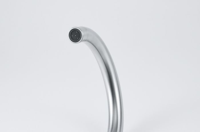 Змішувач для кухні Franke Atlas Neo J, довж.виливу - 183мм, поворотний, 1+аератор, нерж