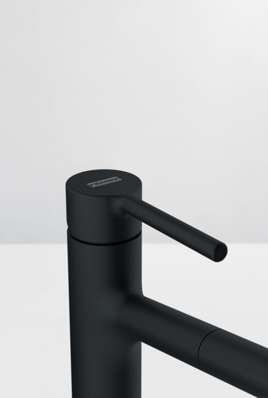 Змішувач для кухні Franke Centro, довж.виливу - 235мм, поворотний, 1важіль, чорний матовий