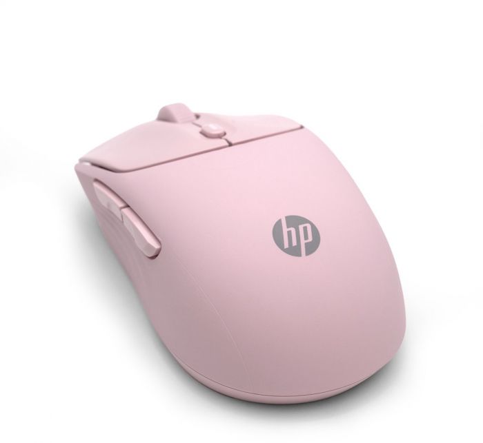 Миша HP 400 Quiet, WL/BT, рожевий