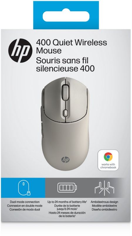 Миша HP 400 Quiet, WL/BT, maple