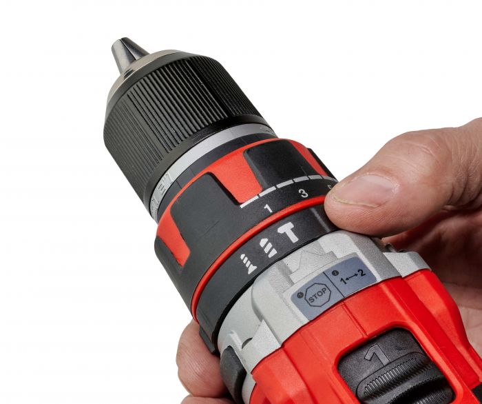 Шурупокрут-дриль ударний акумуляторний Einhell TP-CD 18/50 Li-i BL(2x2Ah), PXC, 18В, акумулятор 2 Аг - 2 шт, безщітковий, 50 Нм, кейс, 2.02 кг