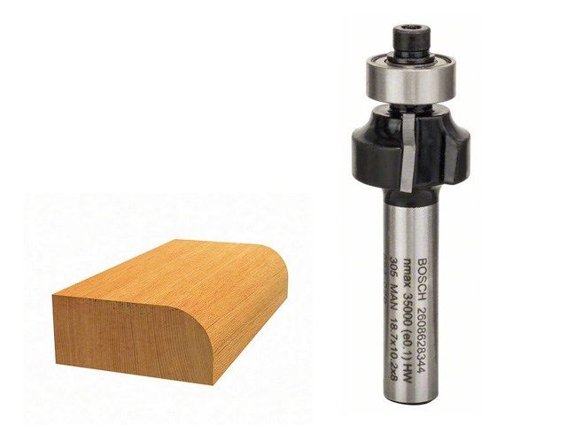 Фреза карнизна Bosch Professional Std S8 R3 L10.2