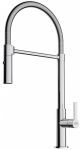 Змішувач для кухні Franke Maris Slim SemiPro, довж.виливу - 216мм, поворотний, 1+1фільтр+душ, хром