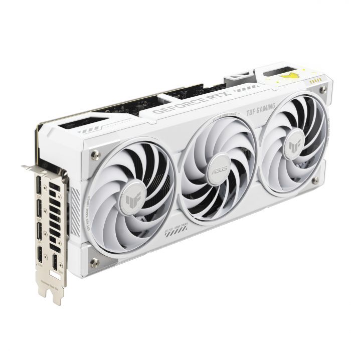 Відеокарта ASUS GeForce RTX 5070 TI 16GB GDDR7 OC TUF-RTX5070TI-O16G-BTF-WHITE білий
