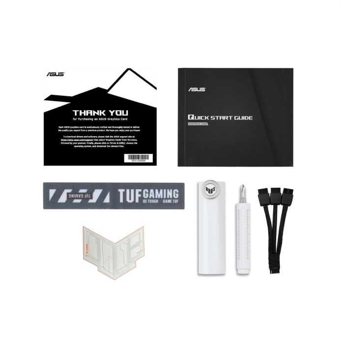 Відеокарта ASUS GeForce RTX 5070 TI 16GB GDDR7 OC TUF-RTX5070TI-O16G-BTF-WHITE білий