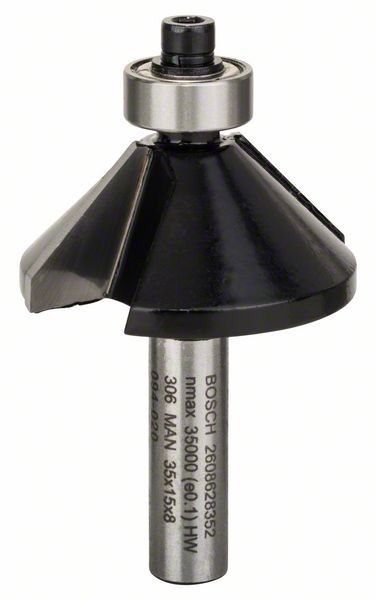 Фреза фасонна Bosch Professional Std S8 D11 L15 45°