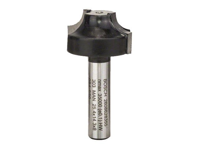 Фреза профільна E Bosch Professional Std S8 R6.3 D25.4 L14