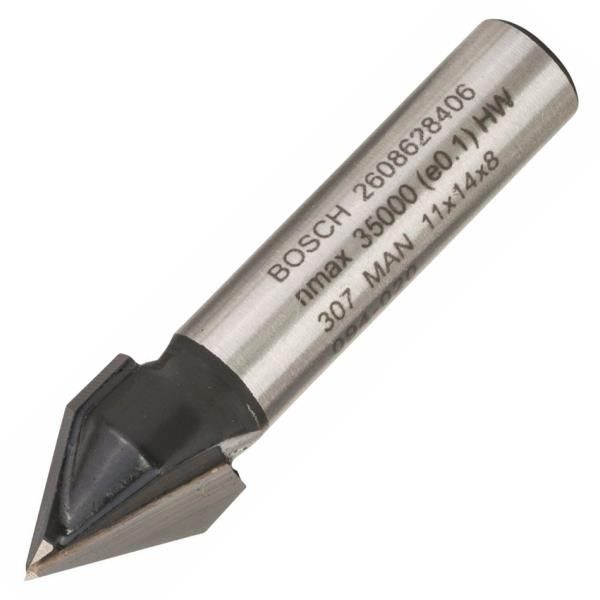 Фреза пазова V-подібна Bosch Professional V Std S8 D11 L14 60°