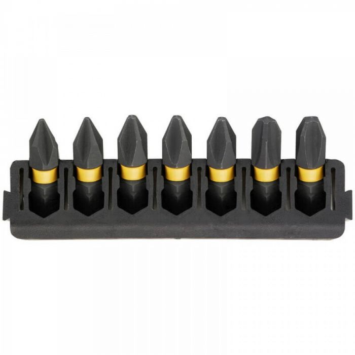 Біти DeWalt FlexTorq 25 мм Рh1 Рh2 Рh3 набір 7шт