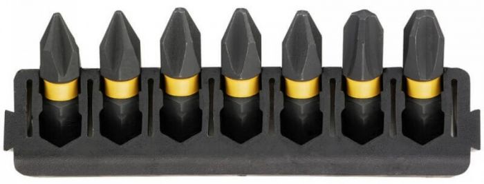 Біти DeWalt FlexTorq 25 мм Рh1 Рh2 Рh3 набір 7шт