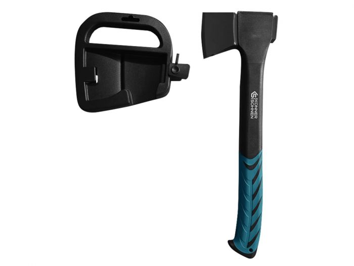 Сокира універсальна Konner&Sohnen KS CA950 руків'я склопластик прогумоване покриття PTFE 44,5 см 950гр