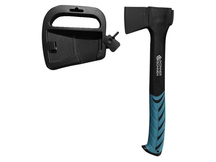 Сокира універсальна Konner&Sohnen KS CA640 руків'я склопластик прогумоване покриття PTFE 35,5 см 640гр