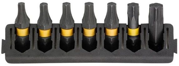 Біти DeWalt FlexTorq 25 мм Т15 Т20 Т25 Т30 Т40 набір 7шт