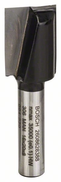 Фреза пазова Bosch Professional з двома лезами Std S8 D16 L20