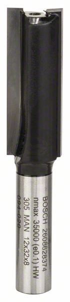 Фреза пазова Bosch Professional з двома лезами Std S8 D12 L32