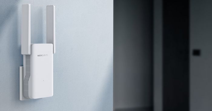 Розширювач покриття WiFi MERCUSYS ME70X AX1800, 1хGE LAN