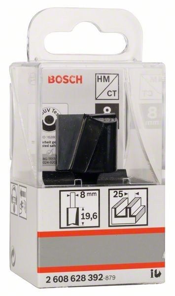 Фреза пазова Bosch Professional Std S8 D25 L20