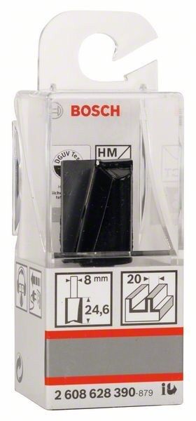 Фреза пазова Bosch Professional Std S8 D20 L25