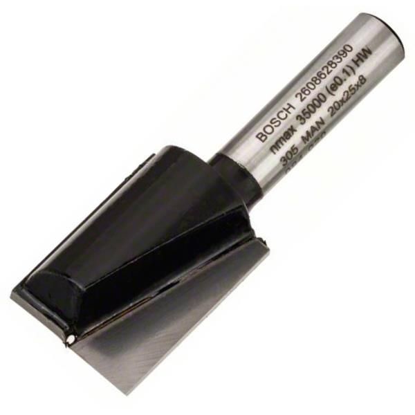 Фреза пазова Bosch Professional Std S8 D20 L25