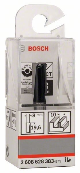 Фреза пазова Bosch Professional Std S8 D10 L20