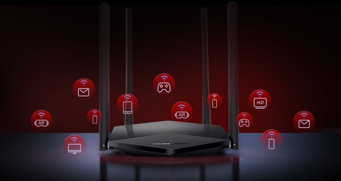 Маршрутизатор MERCUSYS MR60X AX1500, 2xGE LAN, 1xGE WAN, MESH