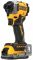 Шурупокрут ударний акумуляторний DeWalt XR Li-Ion PowerStack 18В 1х1.7А·год 206Нм 3250об/хв 3800уд/хв кейс 0.95кг