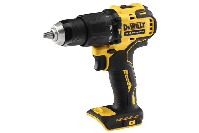 Дриль-шурупокрут ударний DeWalt безщітковий XR Li-Ion 18В 65Нм 450-1650об·хв патрон 13мм 1.2кг без АКБ та ЗП