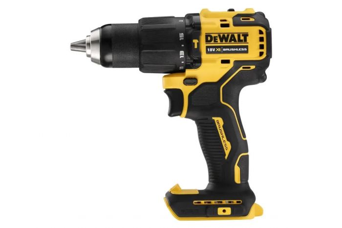 Дриль-шурупокрут ударний DeWalt безщітковий XR Li-Ion 18В 65Нм 450-1650об·хв патрон 13мм 1.2кг без АКБ та ЗП