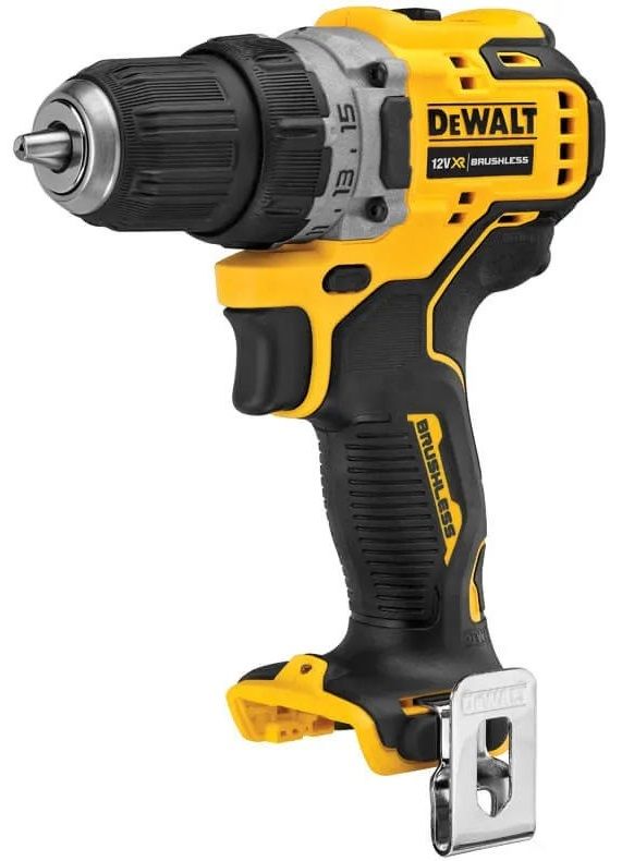 Дриль-шурупокрут DeWalt безщітковий XR Li-Ion 12В 57.5Нм 425-1500об·хв патрон 10мм 0.9кг без АКБ і ЗП